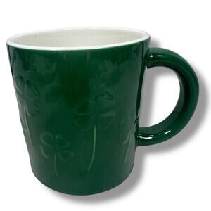 Hobby Lobby Shamrock Mug St. Patrick’s Day Mug 4" Green Microwave Safe New